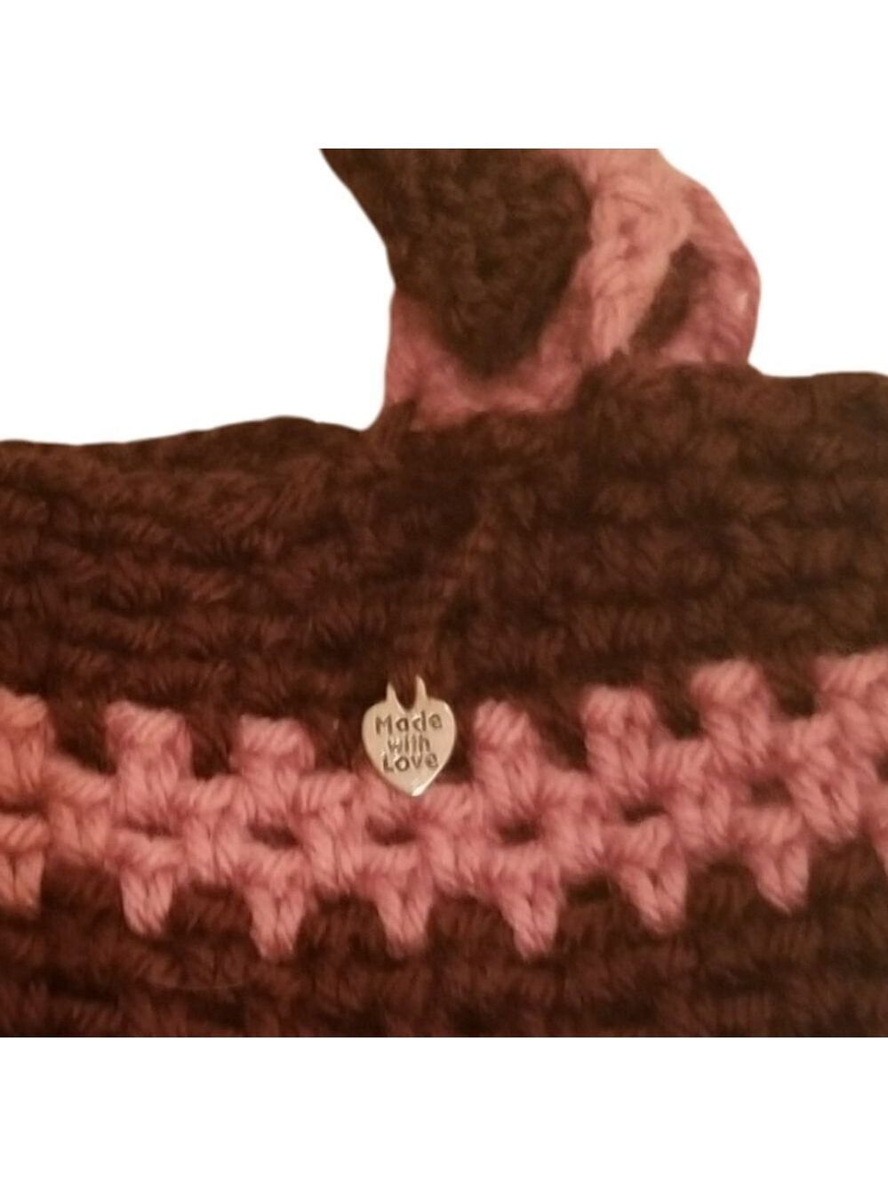 Hand Made Crocheted Purse - Picture 4 of 4